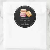 Homemade alleen voor jou macarons label (Tas)