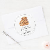 Homemade alleen voor u chocolade koekjes label (Envelop)