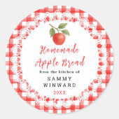 Homemade Apple Bread Label (Voorkant)