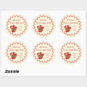 Homemade Apple Butter  Etiket met naam (Vel)