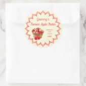 Homemade Apple Butter  Etiket met naam (Tas)