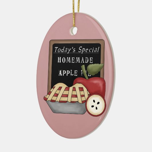 Homemade Apple Pie Kitchen Ornament (Links)