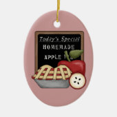 Homemade Apple Pie Kitchen Ornament (Voorkant)