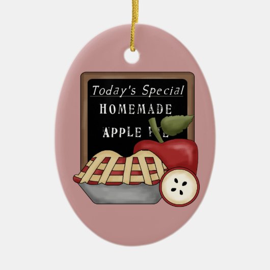 Homemade Apple Pie Kitchen Ornament (Voorkant)