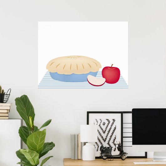 Homemade Apple Pie Poster (Thuiskantoor)