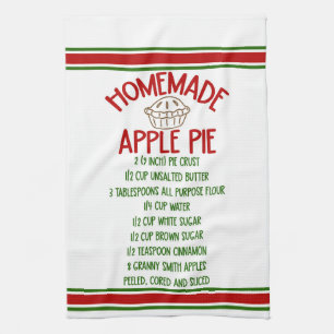 Homemade Apple Pie Theedoek