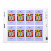 Homemade Aromatherapie Potpourri label (Full Sheet)