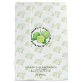 Homemade Artisan Bath & Body Packaging | Bergamot Medium Cadeauzakje (Achterkant)