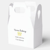 Homemade bakery add jouw tekst name custom bedankdoosjes (Geopend)