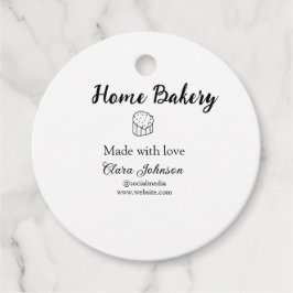 Homemade bakery add jouw tekst name custom bedankjes labels