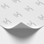 Homemade bakery add jouw tekst name custom cadeaupapier (Hoek)