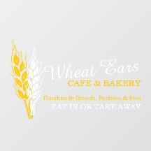 Homemade baking business tarweoren signaalbord