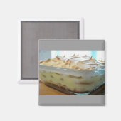 Homemade Banana Pudding Magneet (Voorkant / Achterkant)