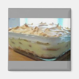 Homemade Banana Pudding Magneet