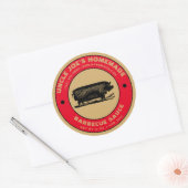  Homemade Barbecue Sauce Label Sjabloon (Envelop)