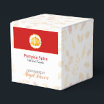 Homemade Bath & Body Packaging | Pompoenbox Bedankdoosjes<br><div class="desc">Pompoenkruid, gecentreerd of gearomatiseerd | Voor seizoenszeep, lichaamstanks en andere geschenken en producten van ambachtelijke aard is in dit ontwerp een waterverf pompoen aangebracht die omringd zijn in kleurrijke valbladeren die op een achtergrond van valbladeren zijn geplaatst. Het is volledig aanpasbaar, zodat het kan worden gebruikt voor elk van je...</div>