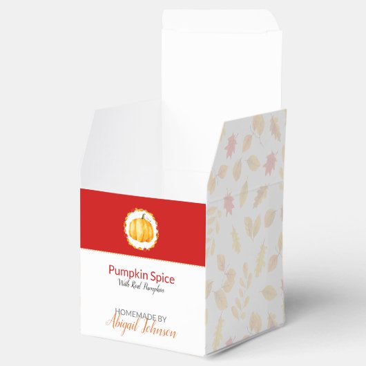 Homemade Bath & Body Packaging | Pompoenbox Bedankdoosjes (Geopend)