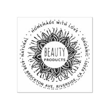 Homemade Beauty Products Business Stamp