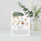 Homemade Bizcochitos Recipe | Vakantie Briefkaart (Staand voorkant)