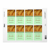 Homemade Bked Goods label sjabloon (Full Sheet)