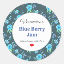 Homemade Bked Goods Preserve Jam Eigen label