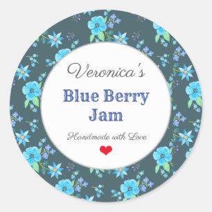 Homemade Bked Goods Preserve Jam Eigen label