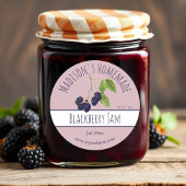 Homemade Blackberry Jam Labels