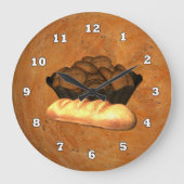 Homemade Bread Kitchen wandklok (Voorkant)