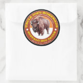 Homemade Buffalo Hot Sauce Label Sjabloon (Tas)