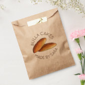 Homemade Bulla Cakes Jamaican Cake, gebrand door Bedankzakje (Gezegeld)