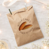 Homemade Bulla Cakes Jamaican Cake, gebrand door Bedankzakje (Geknipt)