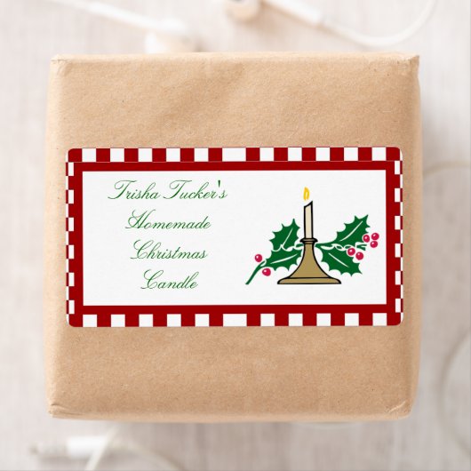 Homemade Candle Label (Insitu)