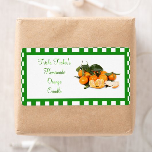 Homemade Candle Label (Insitu)