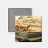 Homemade Chicken Pot Pie Magnet (Voorkant / Achterkant)