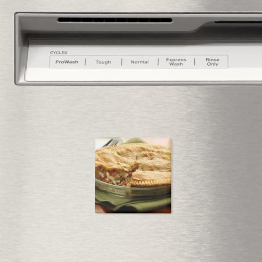 Homemade Chicken Pot Pie Magnet (Insitu (Vaatwasser))