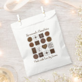 Homemade Chocolade Chocolatier Bon Snoep Bedankzakje (Geknipt)