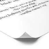 Homemade chocolade koekjes gemaakt met liefde voeg poster (Hoek)