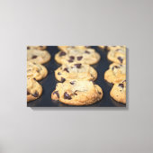 homemade Chocolate Chip Cookies Canvas Afdruk (Voorkant)