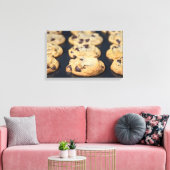 homemade Chocolate Chip Cookies Canvas Afdruk (Insitu (Woonkamer))