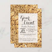 Homemade Chocolate Chip Cookies Kaart (Voorkant / Achterkant)