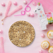 Homemade Chocolate Chip Cookies Papieren Bordje (Feest)