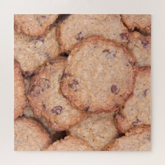 Homemade Chocolate Chip Oatmeel Cookies Legpuzzel (Horizontaal)