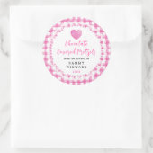 Homemade Chocolate Covered Pretzels Label (Tas)