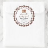 Homemade Chocolate Rocky Road Label (Tas)