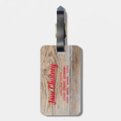 Homemade Chutney uienananananas cadeau Bagagelabel (Achterkant verticaal)