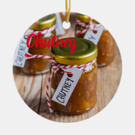 Homemade Chutney uienananananas cadeau Keramisch Ornament