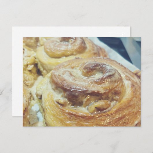 Homemade Cinnamon Rolls Briefkaart (Voorkant / Achterkant)