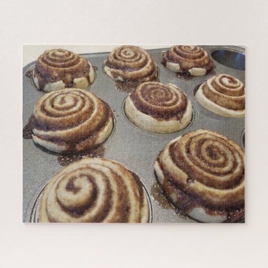 Homemade Cinnamon Rolls Legpuzzel (Horizontaal)