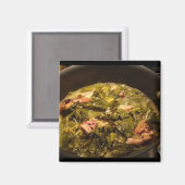 Homemade Collard Greens Magneet (Voorkant / Achterkant)