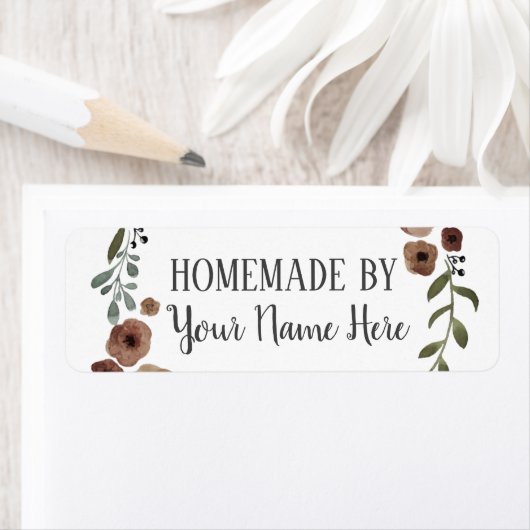 Homemade Cookie Cake  Craft Floral Wreater Etiket (Insitu)